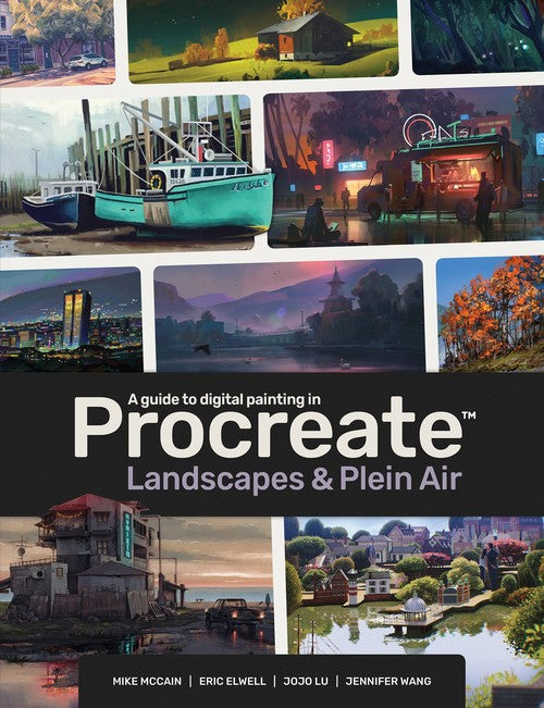 A Guide to Digital Painting in Procreate: Landscapes and Plein Air
