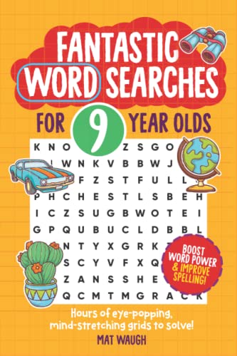 Fantastic Wordsearches for 9 Year Olds