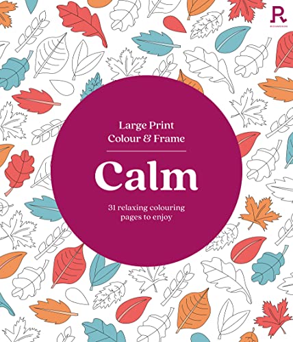 Large Print Colour & Frame - Calm