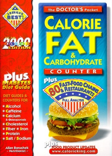 The Doctor's Pocket Calorie, Fat & Carbohydrate Counter