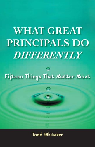 What Great Principals Do Differently