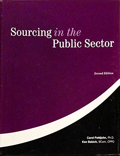 Sourcing in the Public Sector