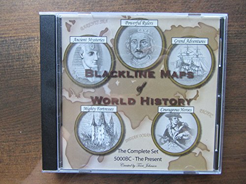 Blackline Maps of World History (The Complete Set 5000BC - The Present)