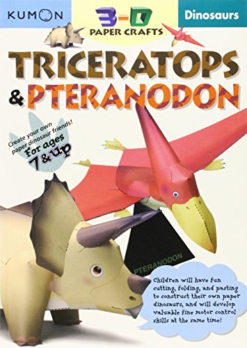 3D Craft: Dinosaurs: Triceratops & Pteranodon