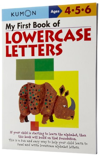 My First Book Of Lowercase Letters
