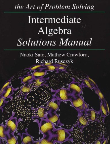 Title: Intermediate Algebra Solutions Manual