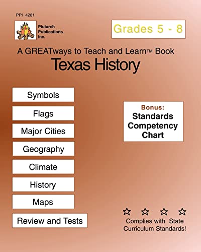 Texas History Grades 5-8