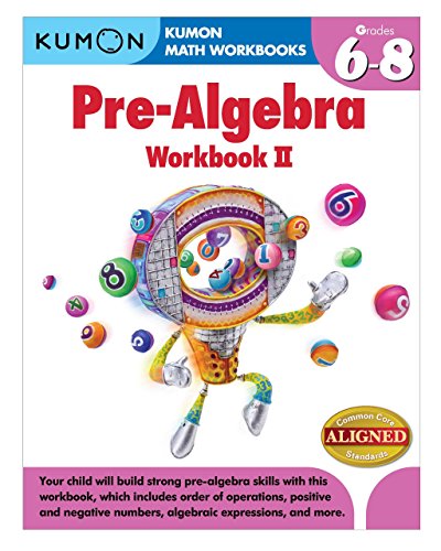 Kumon Algebra Workbook Ii