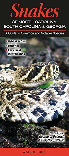 Snakes of North Carolina, South Carolina & Georgia