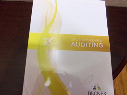 CPA Exam Auditing V.3.1 2017
