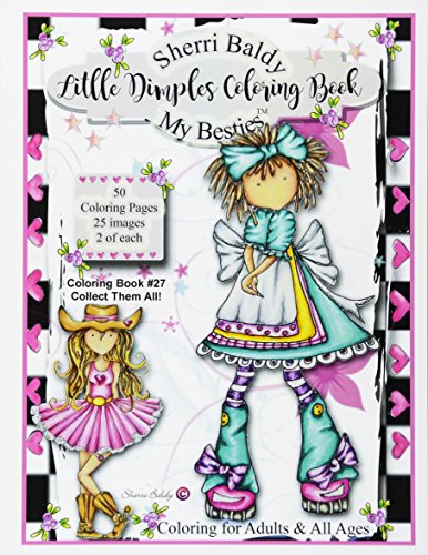 Sherri Baldy My Besties Little Dimples Coloring Book