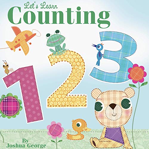 Let's Learn Counting 123 - Little Hippo Books - Children's Padded Board Book