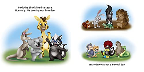 Punk the Skunk Learns to Say Sorry: A picture book about empathy, forgiveness, and saying sorry. For kids ages 3-7. (Punk and Friends Learn Social Skills Series)