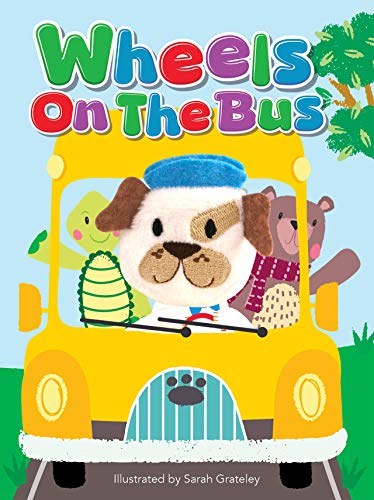 Wheels on the Bus Finger Puppet Board Book Novelty Board Book
