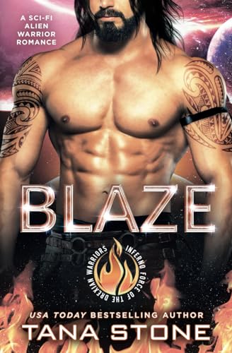 BLAZE: A Sci-Fi Alien Warrior Romance (Inferno Force of the Drexian Warriors)