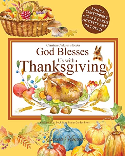 God Blesses Us with Thanksgiving Christian Children's Books