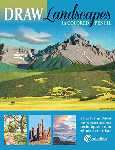 DRAW Landscapes in Colored Pencil