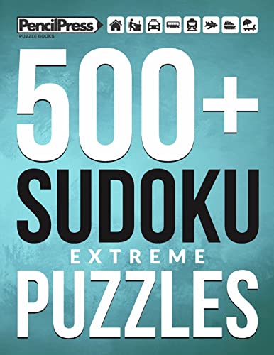 500+ Sudoku Puzzles Book Extreme