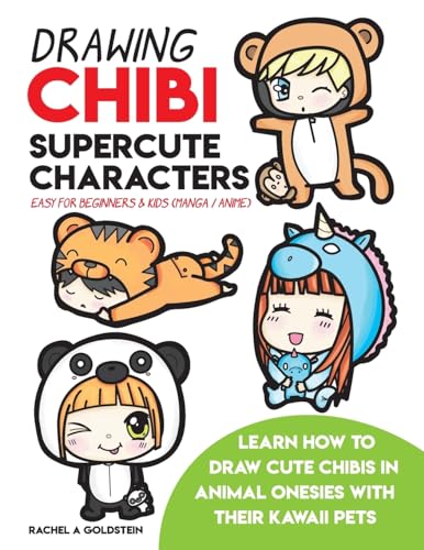 Drawing Chibi Supercute Characters Easy for Beginners & Kids (Manga / Anime)