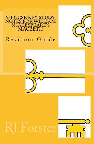 9-1 GCSE KEY STUDY NOTES for WILLIAM SHAKESPEARE'S MACBETH