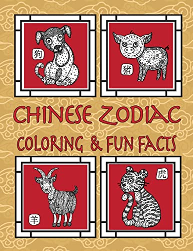 Chinese Zodiac Coloring & Fun Facts