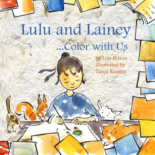 Lulu and Lainey ... Color with Us