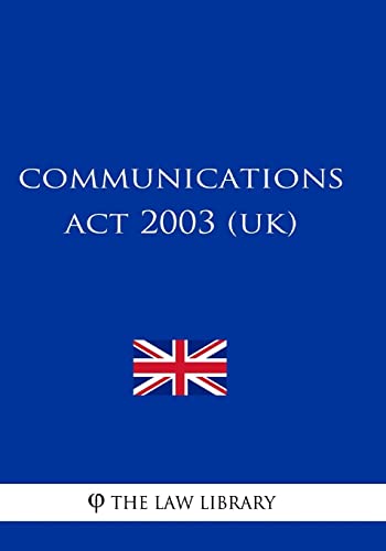 Communications ACT 2003 (Uk)