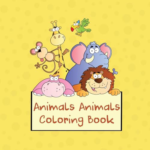 Animals Animals Coloring Book