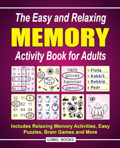 The Easy and Relaxing Memory Activity Book For Adults