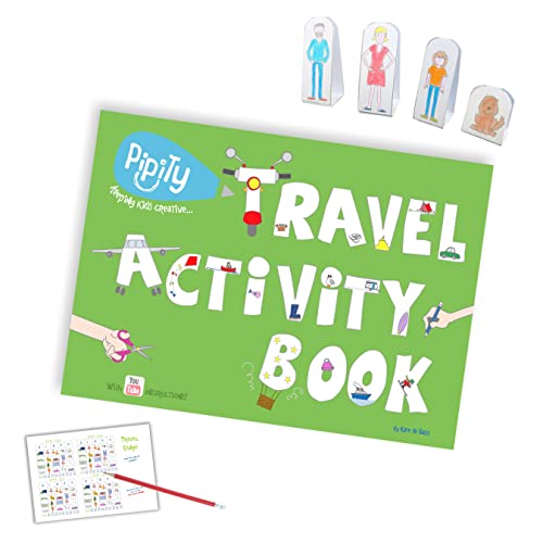 Travel Activity Book, by Pipity