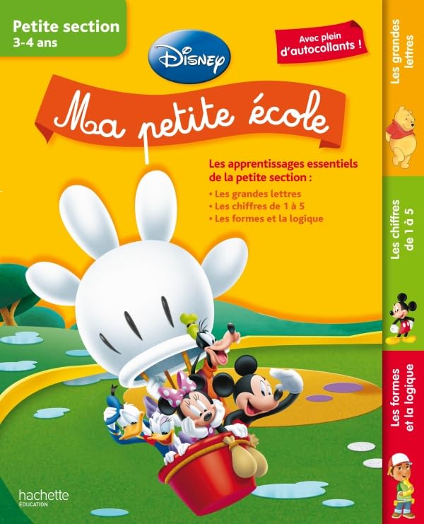 DISNEY SCHOOL SKILLS - Petite Section (Disney - Par matière)
