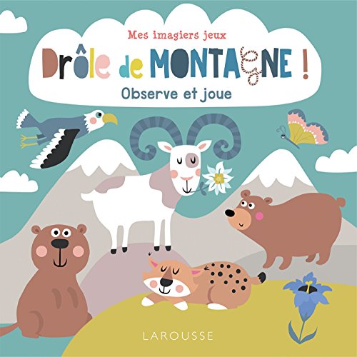Mes imagiers-jeux : drôle de montagne: Observe et joue
