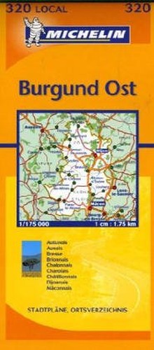 Michelin Local France Cote-D'Or/Saone-Et-Loire
