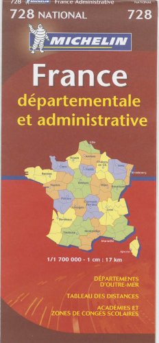 Map 0728 France Administrative