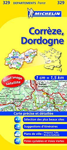 France Correnze, Dordogne Map 329