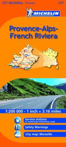 Provence-Alps-French Riviera Map