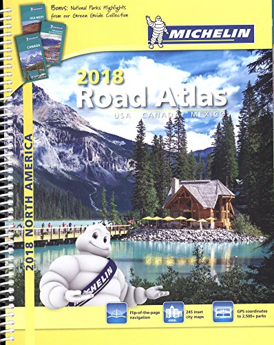 USA Canada Mexico 2018 - Tourist & Motoring Atlas
