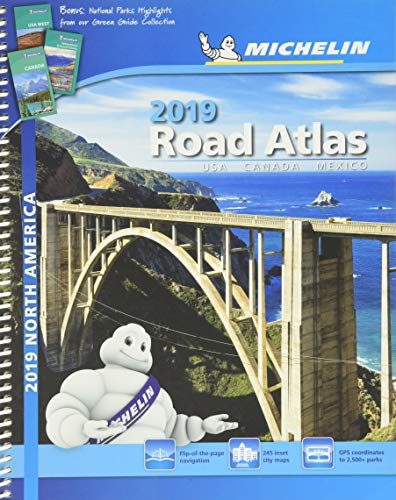 USA Canada Mexico 2019 - Tourist & Motoring Atlas