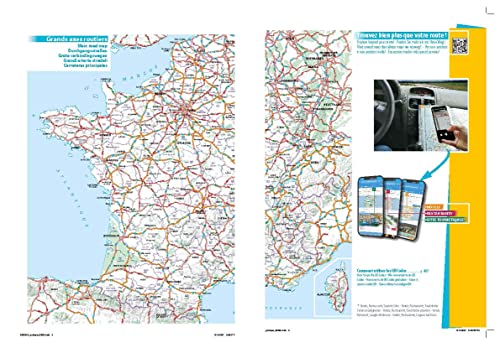 France 2022 - Tourist & Motoring Atlas Multi-flex