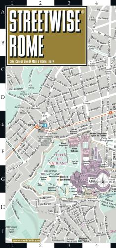 Streetwise Rome Map - Laminated City Center Street Map of Rome, Italy