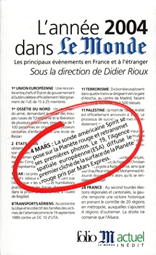 L'Annee 2004 Dans Le Monde