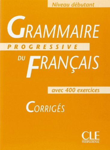 Grammaire Progressive Du Francais