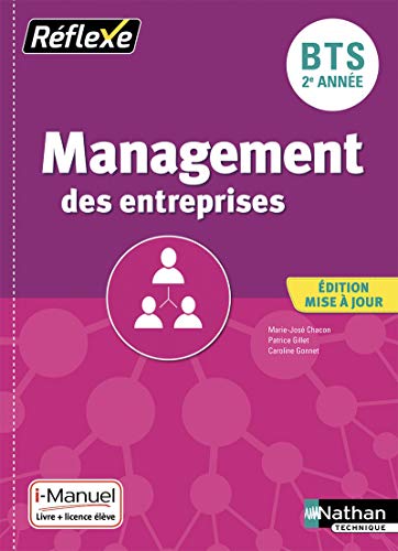 Management des entreprises BTS 2ème année (Pochette Réflexe) - Livre + licence élève - 2019