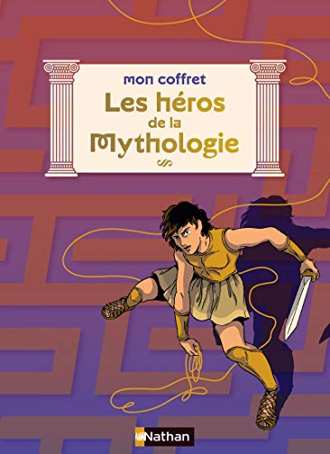 Mon coffret Les héros de la Mythologie: Thésée contre le Minotaure ; Dans le ventre du cheval de Troie ; Les douze travaux d'Hercule
