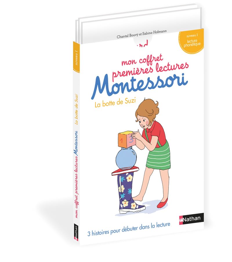 Mon coffret premières lectures Montessori La botte de Suzi - 3 histoires - niveau 1: 3 histoires pour débuter dans la lecture. Niveau 1 lecture phonétique.: 10