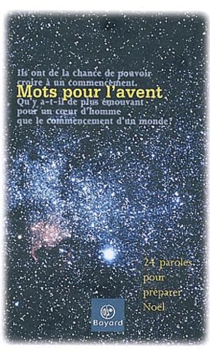 Mots pour l'avent: 24 paroles pour préparer Noël
