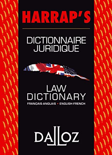Harrap's Dictionnaire Juridique / Law Dictionary