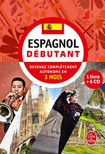 Coffret Espagnol Debutant Livre 6 CD