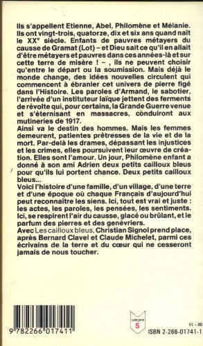 Les cailloux bleus