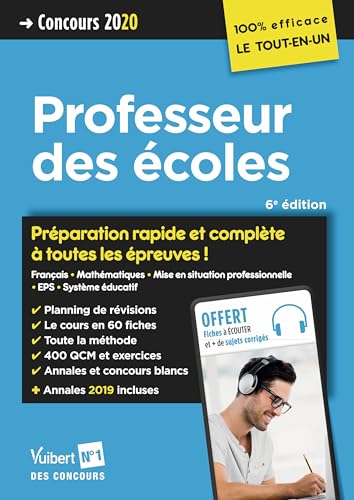 Concours Professeur des écoles - CRPE 2020 - Préparation rapide et complète à toutes les épreuves: Tout le CRPE en un seul volume Session 2020